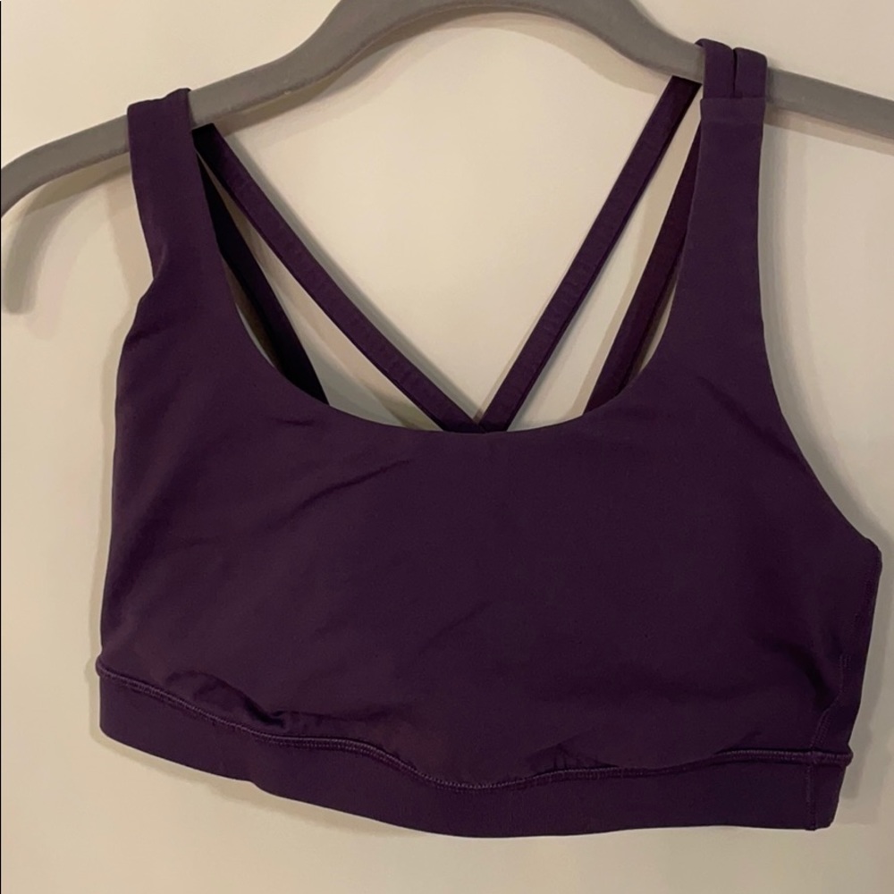 Lululemon energy sports bra, size 8